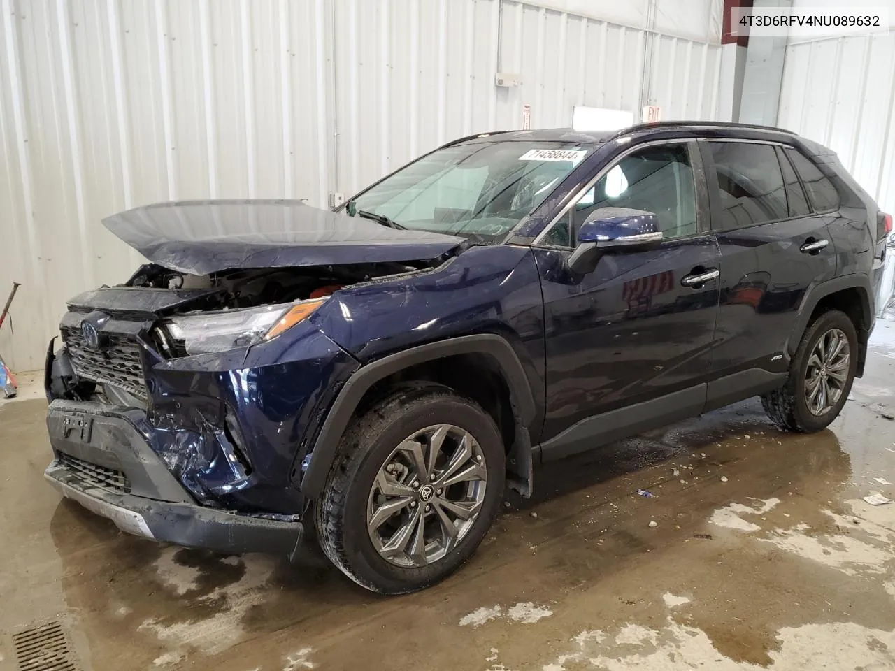 4T3D6RFV4NU089632 2022 Toyota Rav4 Limited