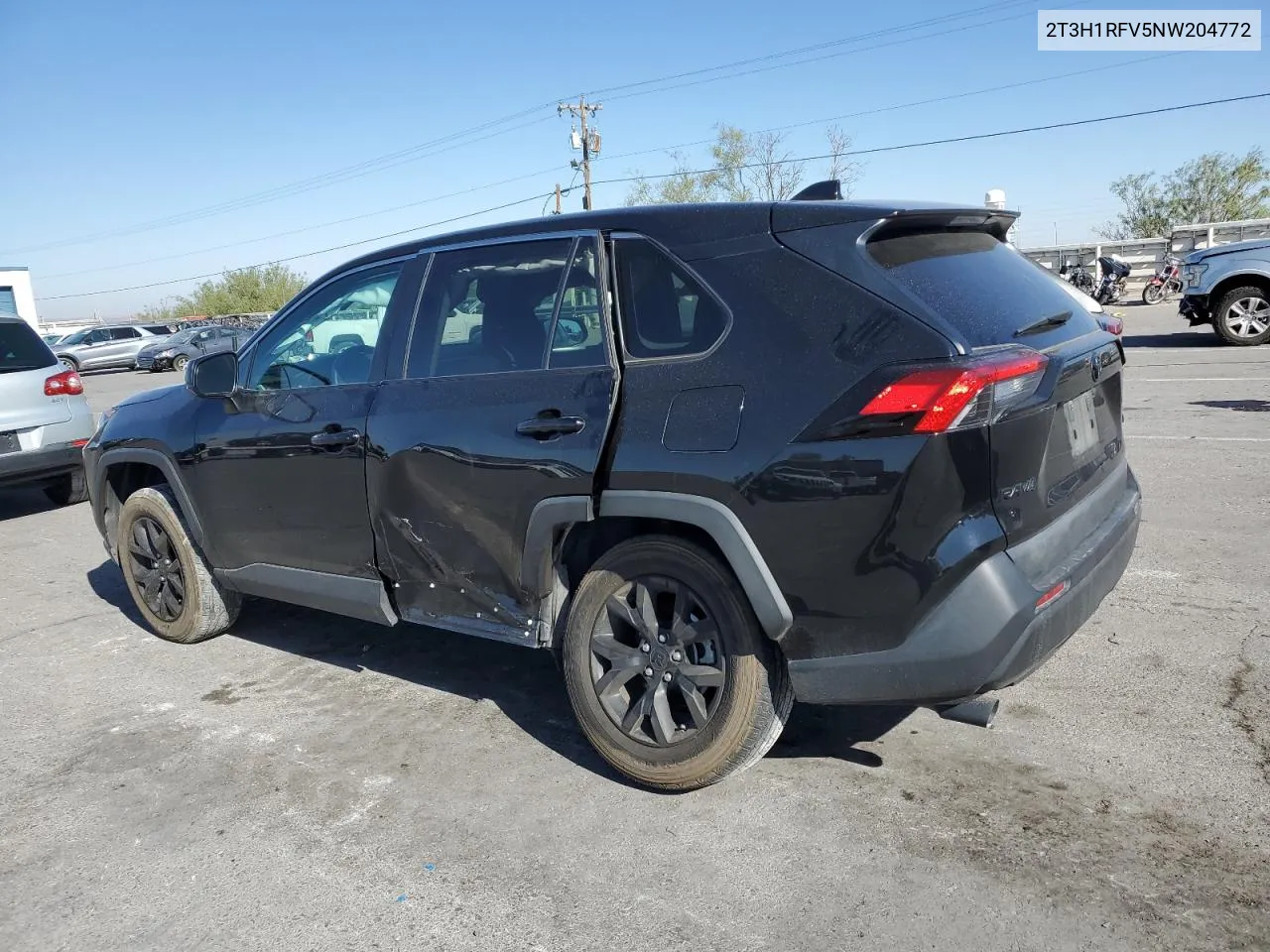 2T3H1RFV5NW204772 2022 Toyota Rav4 Le