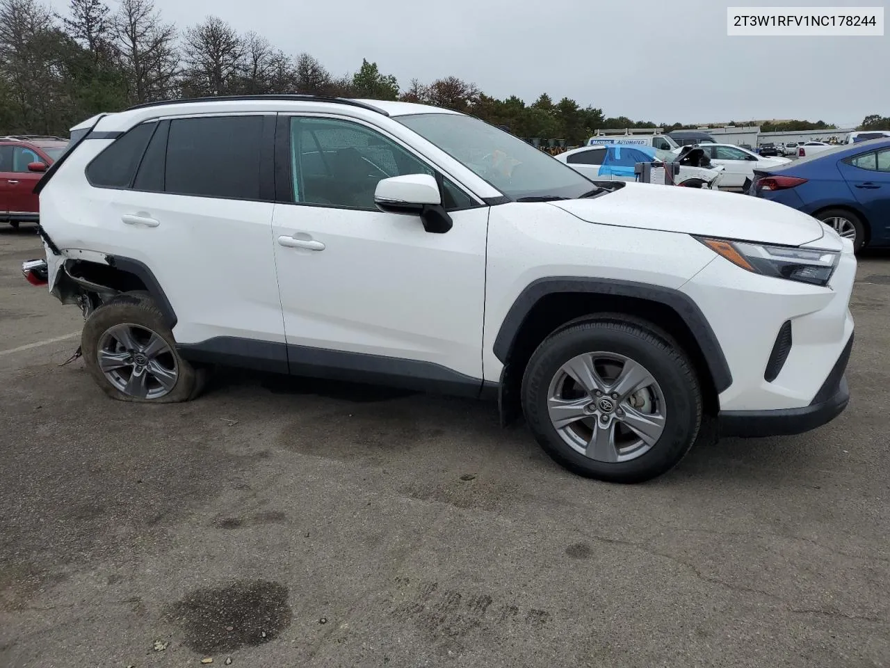 2022 Toyota Rav4 Xle VIN: 2T3W1RFV1NC178244 Lot: 72067724