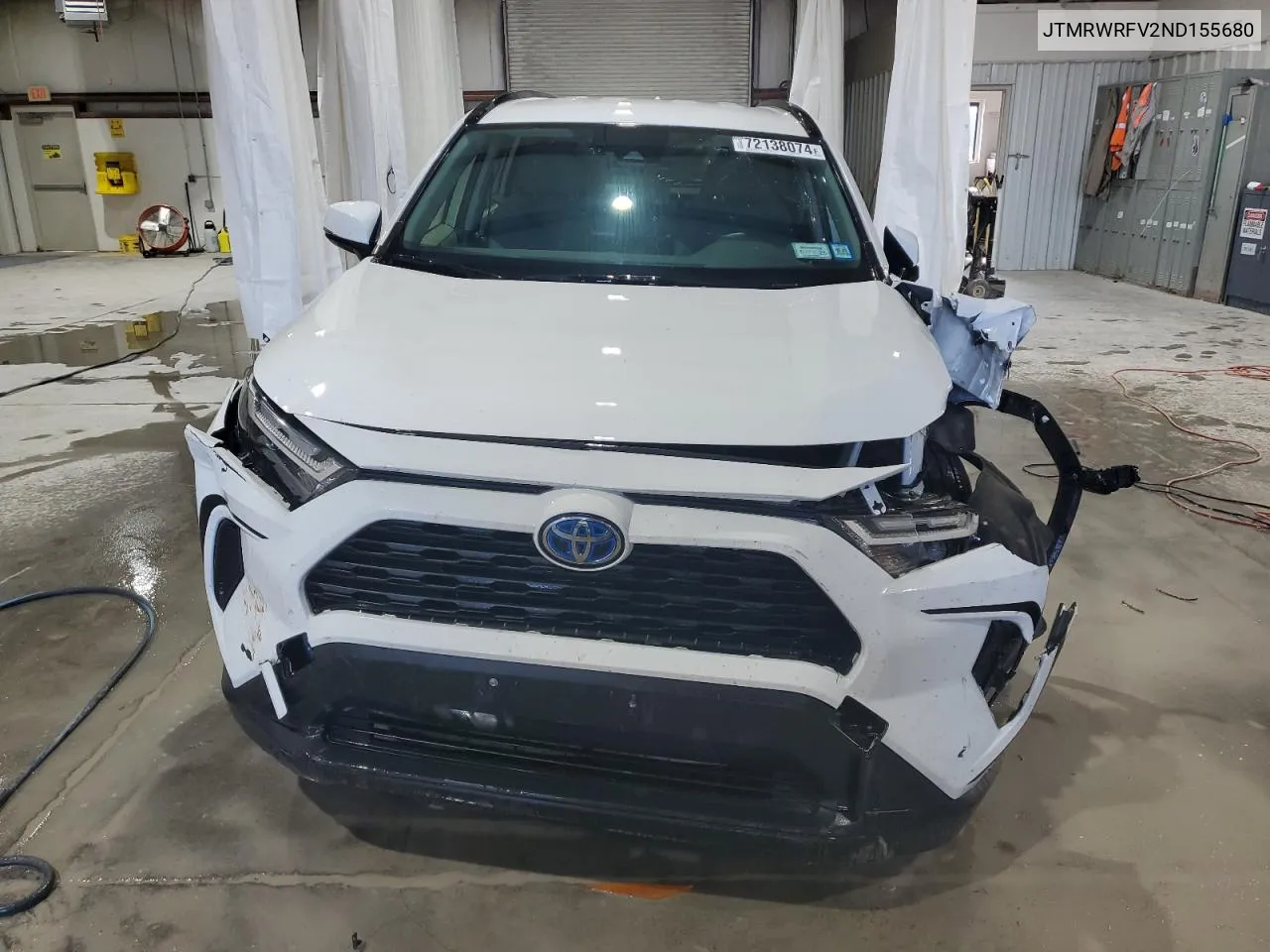 2022 Toyota Rav4 Xle VIN: JTMRWRFV2ND155680 Lot: 72138074