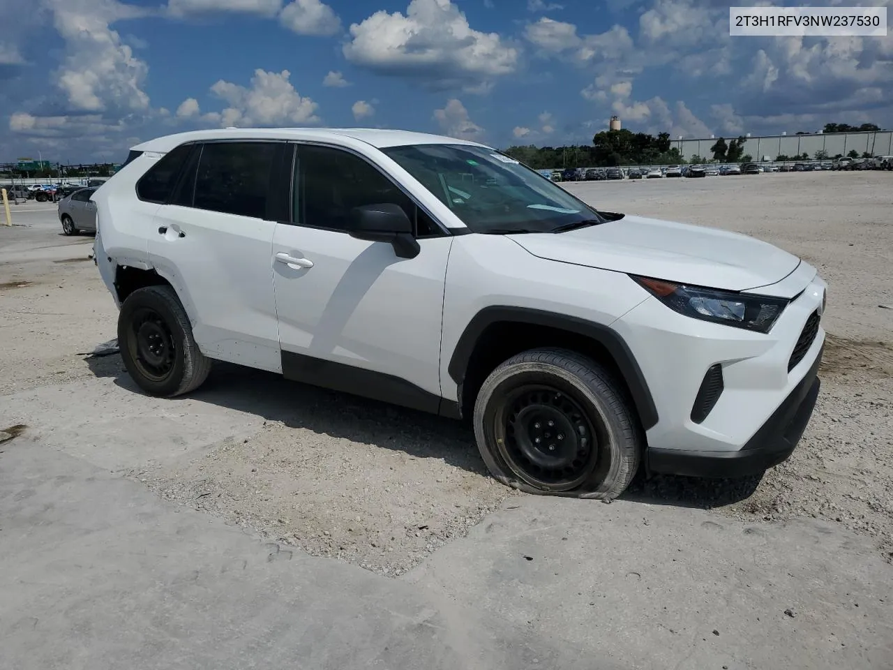 2T3H1RFV3NW237530 2022 Toyota Rav4 Le