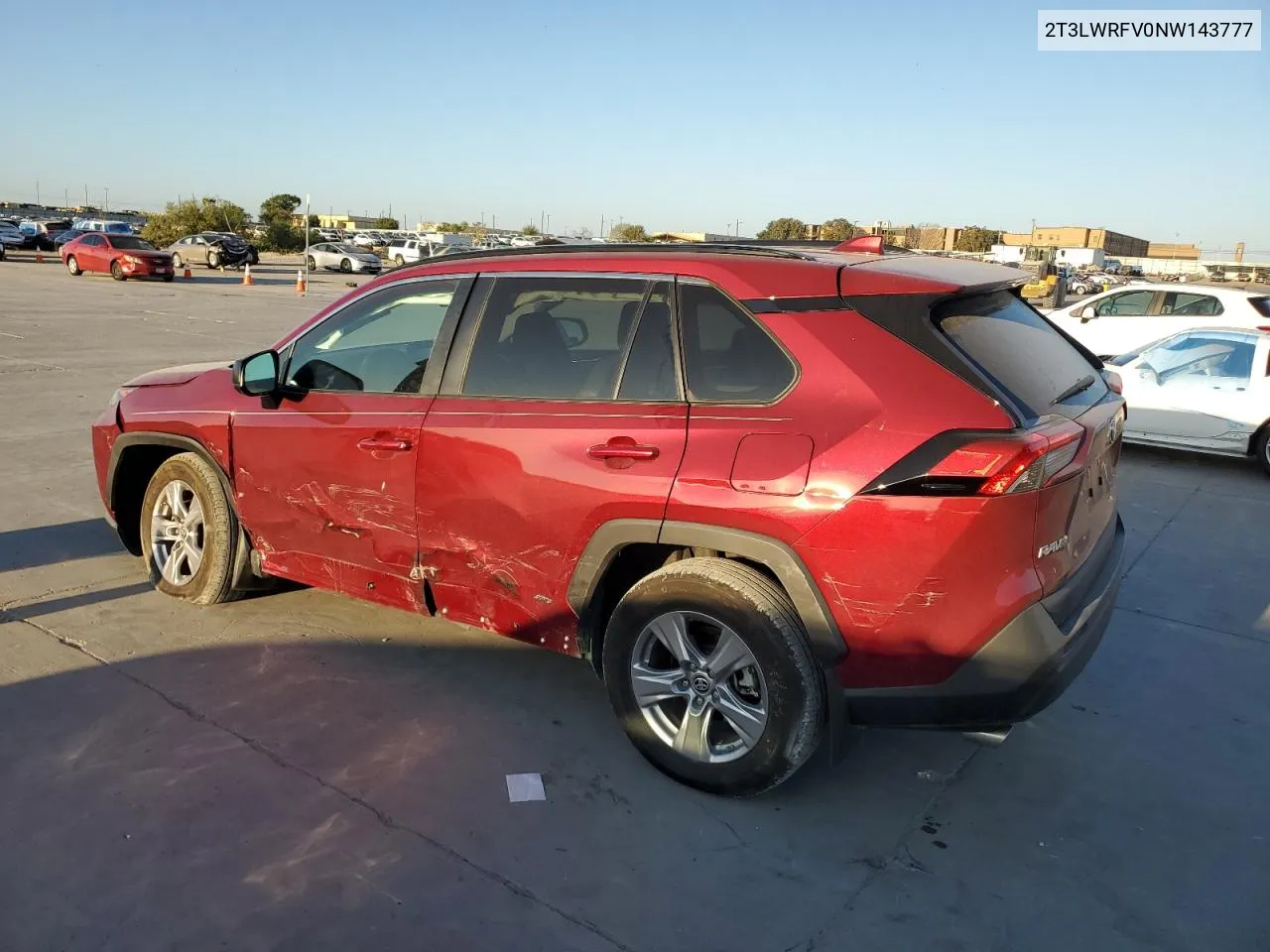 2T3LWRFV0NW143777 2022 Toyota Rav4 Le