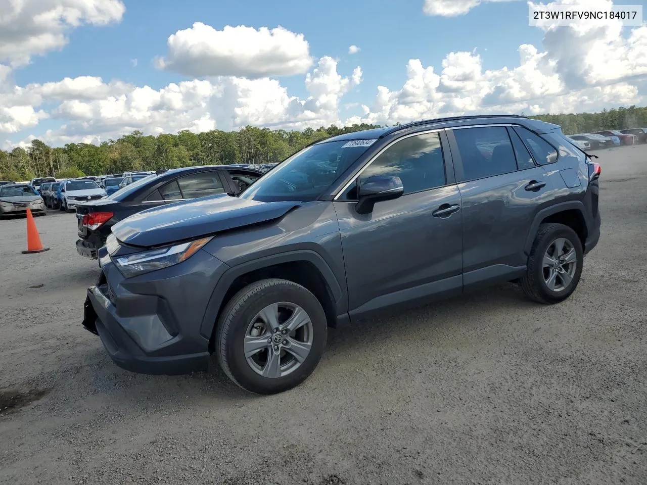 2022 Toyota Rav4 Xle VIN: 2T3W1RFV9NC184017 Lot: 72640634