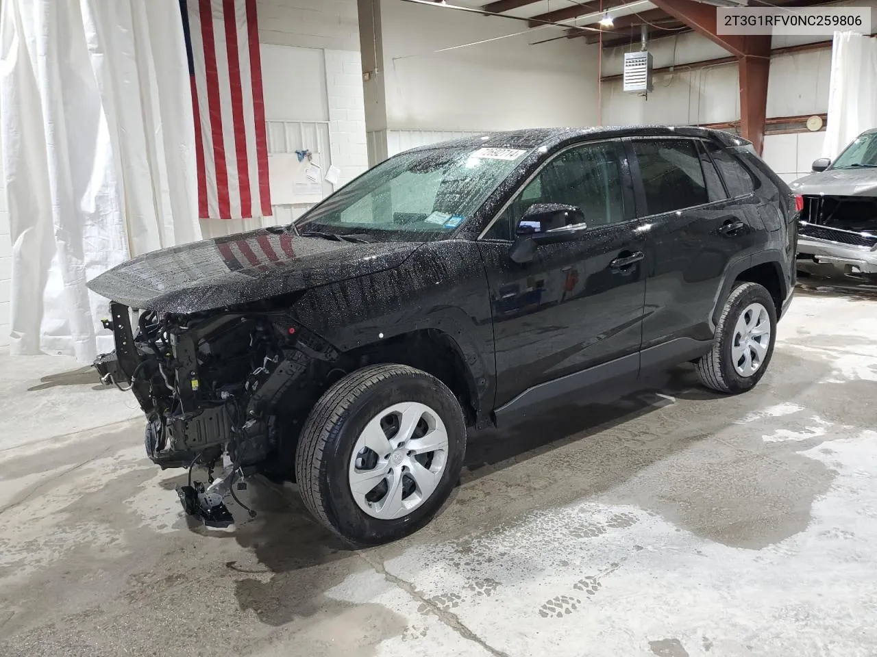 2T3G1RFV0NC259806 2022 Toyota Rav4 Le