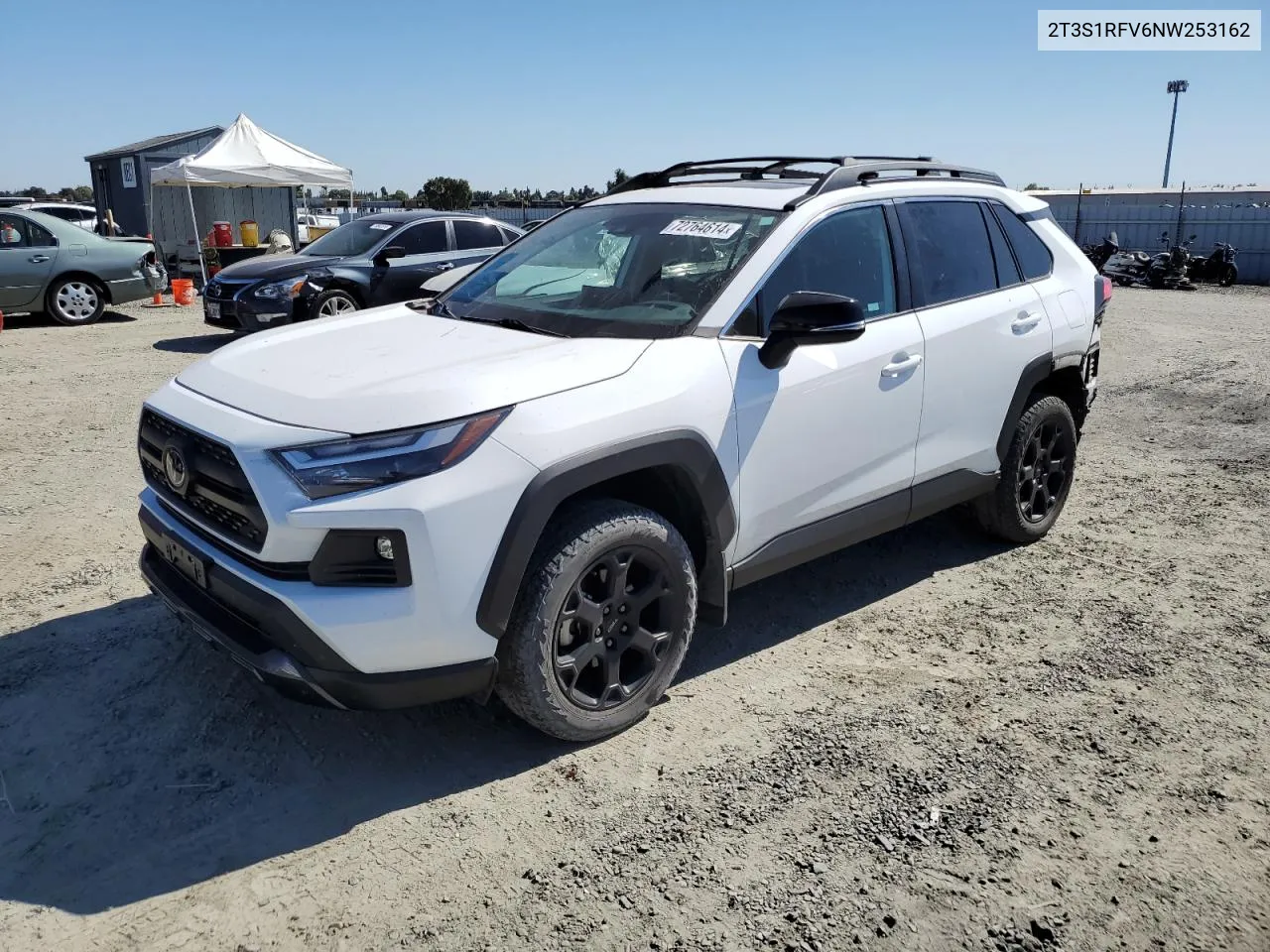 2022 Toyota Rav4 Trd Off Road VIN: 2T3S1RFV6NW253162 Lot: 72764614