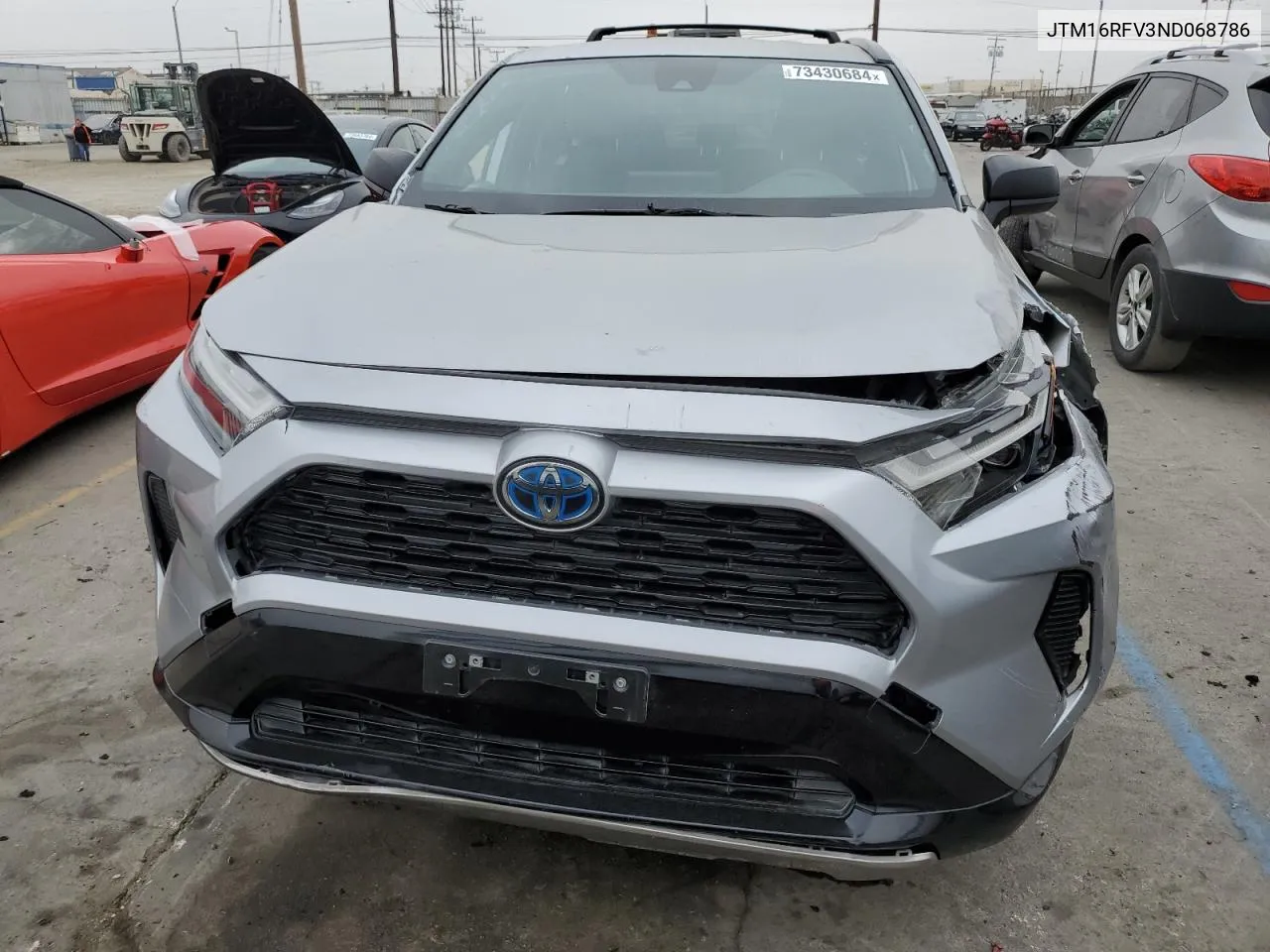 JTM16RFV3ND068786 2022 Toyota Rav4 Se