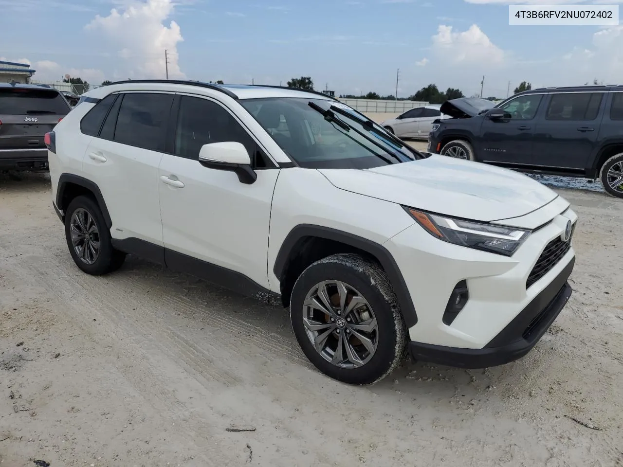 2022 Toyota Rav4 Xle Premium VIN: 4T3B6RFV2NU072402 Lot: 73738194