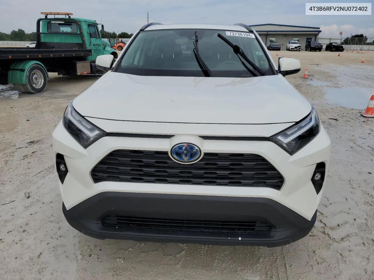 2022 Toyota Rav4 Xle Premium VIN: 4T3B6RFV2NU072402 Lot: 73738194