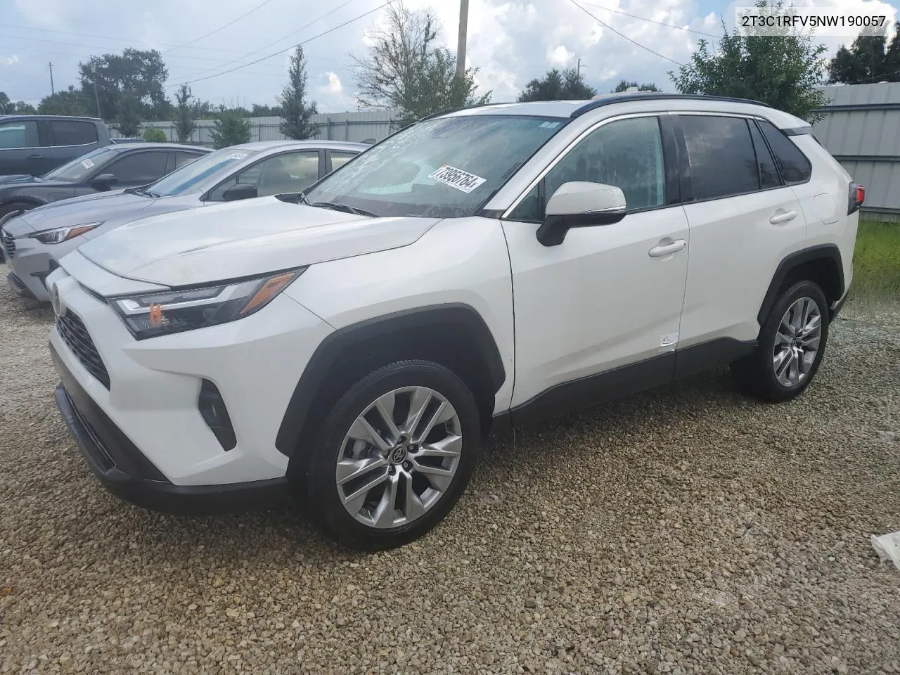 2022 Toyota Rav4 Xle Premium VIN: 2T3C1RFV5NW190057 Lot: 73956764