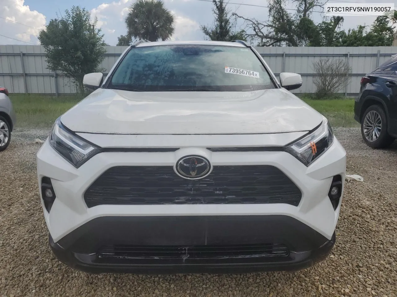 2022 Toyota Rav4 Xle Premium VIN: 2T3C1RFV5NW190057 Lot: 73956764