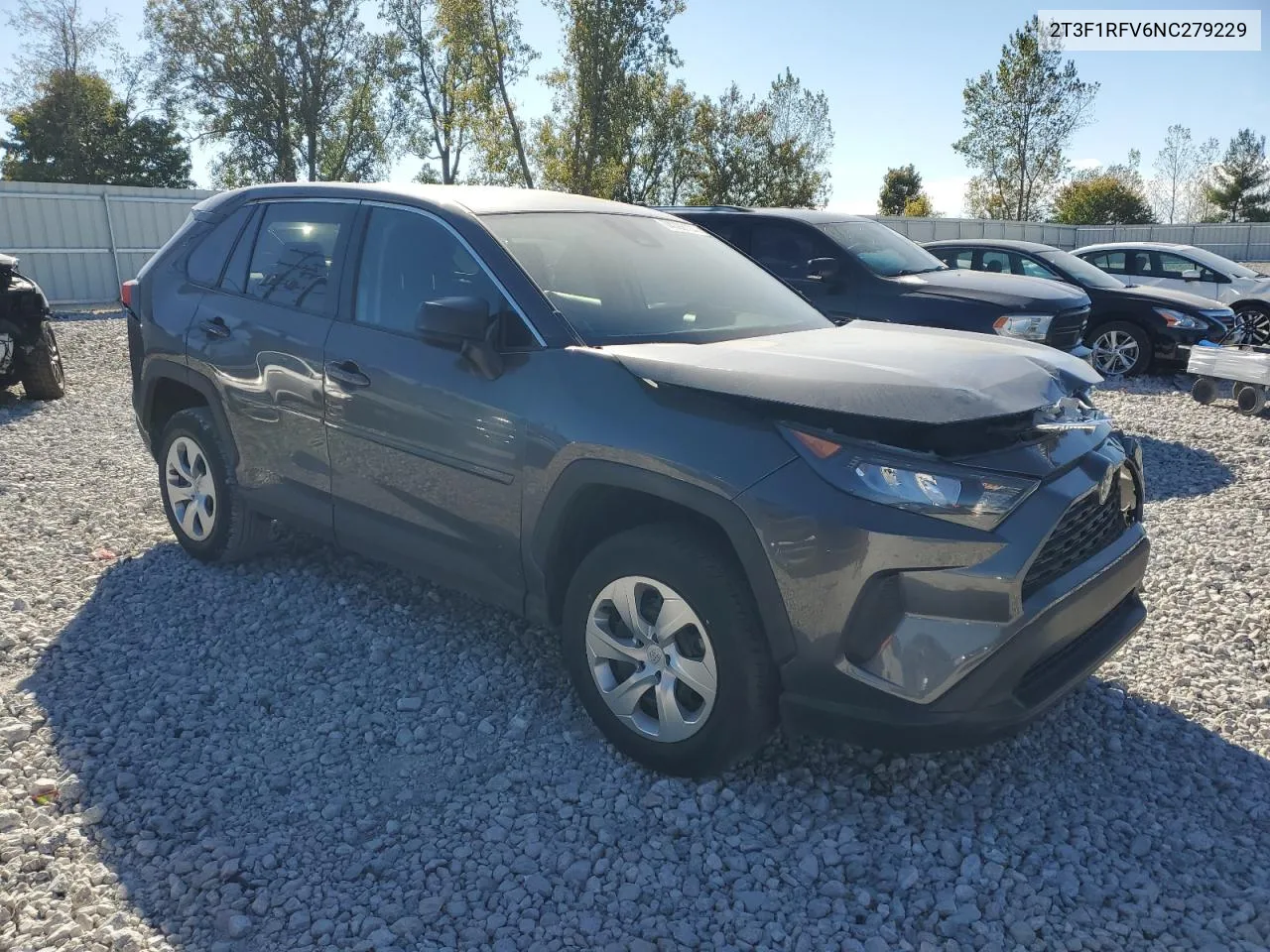 2022 Toyota Rav4 Le VIN: 2T3F1RFV6NC279229 Lot: 74092104