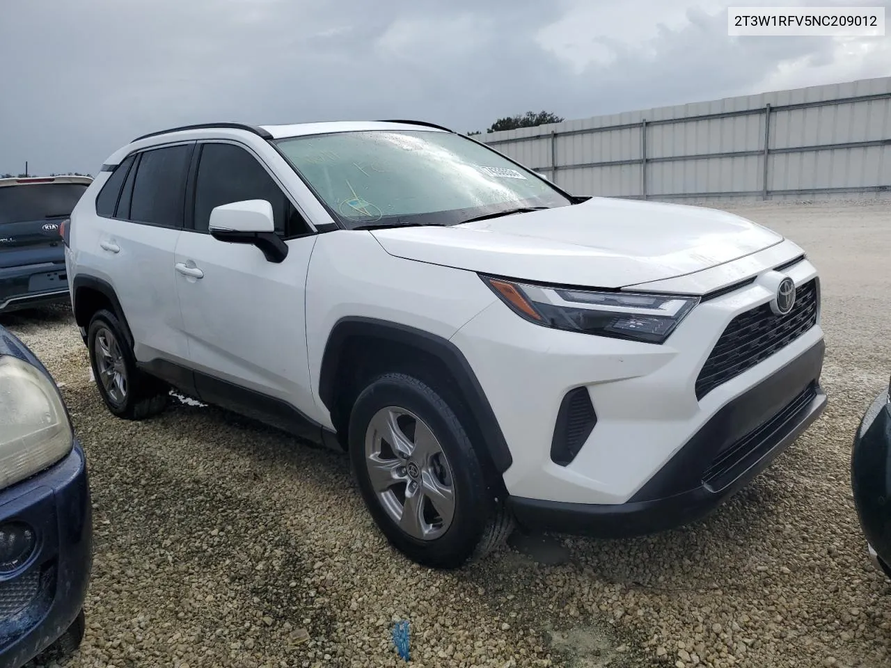 2022 Toyota Rav4 Xle VIN: 2T3W1RFV5NC209012 Lot: 74336534