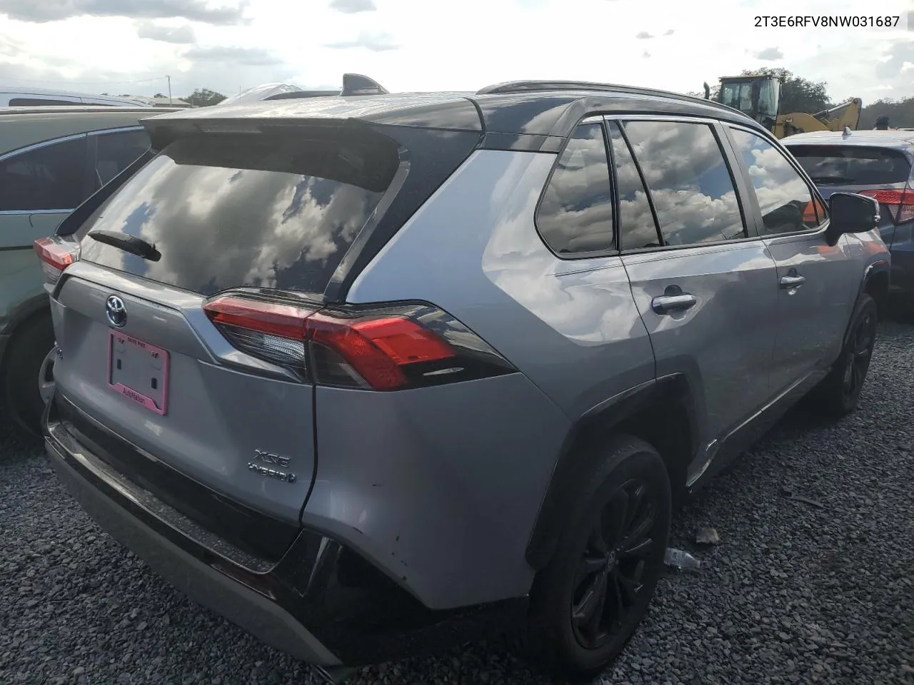 2022 Toyota Rav4 Xse VIN: 2T3E6RFV8NW031687 Lot: 74428394