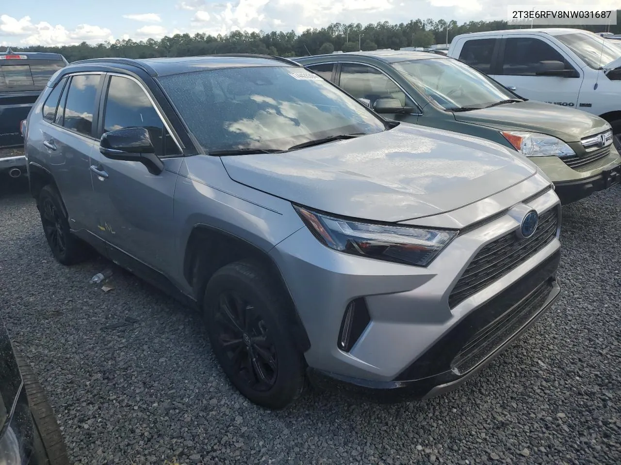 2022 Toyota Rav4 Xse VIN: 2T3E6RFV8NW031687 Lot: 74428394