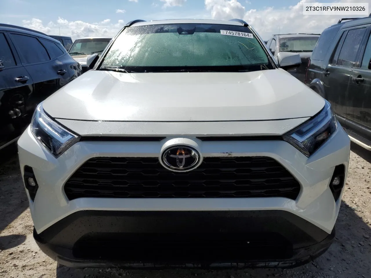 2022 Toyota Rav4 Xle Premium VIN: 2T3C1RFV9NW210326 Lot: 74578164