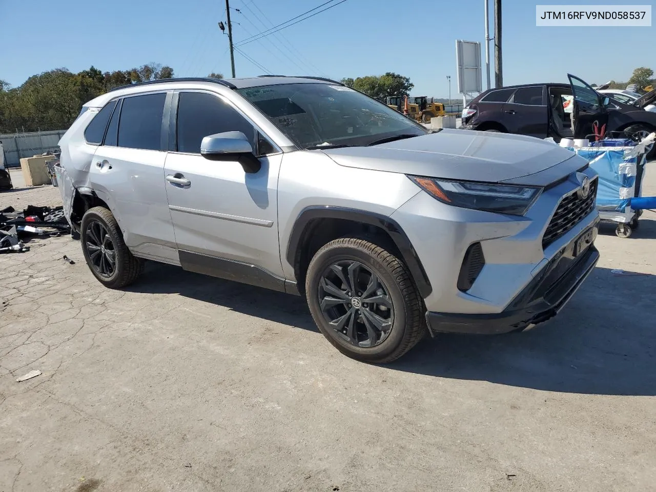 2022 Toyota Rav4 Se VIN: JTM16RFV9ND058537 Lot: 74786164