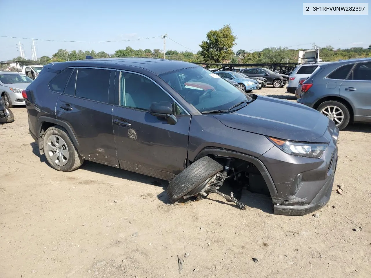 2022 Toyota Rav4 Le VIN: 2T3F1RFV0NW282397 Lot: 74888144