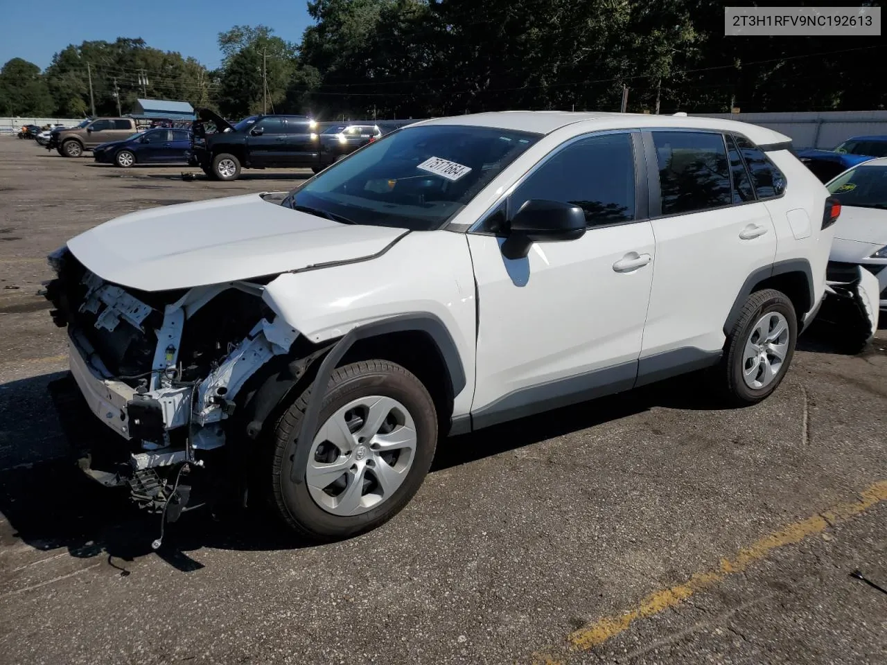 2022 Toyota Rav4 Le VIN: 2T3H1RFV9NC192613 Lot: 75171664