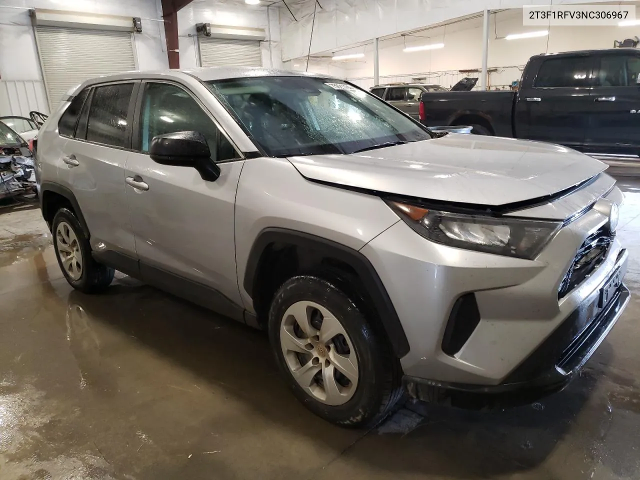 2022 Toyota Rav4 Le VIN: 2T3F1RFV3NC306967 Lot: 75621784