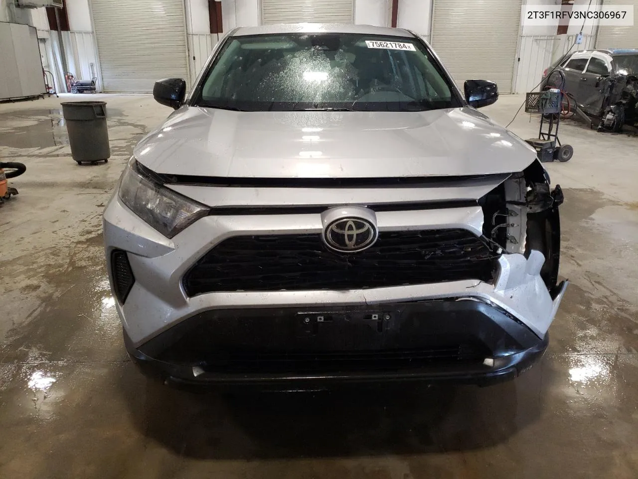 2022 Toyota Rav4 Le VIN: 2T3F1RFV3NC306967 Lot: 75621784