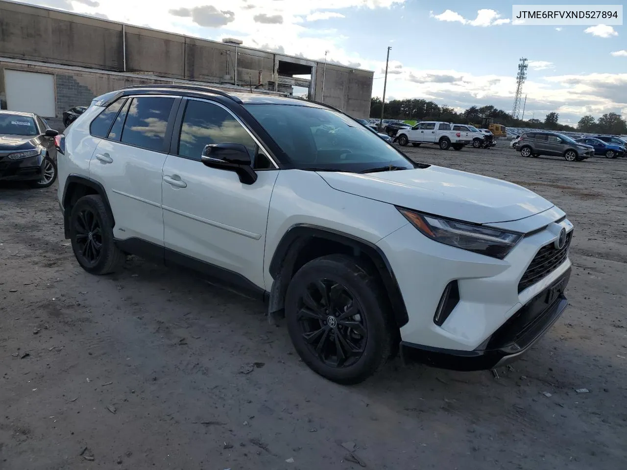 2022 Toyota Rav4 Xse VIN: JTME6RFVXND527894 Lot: 75828364