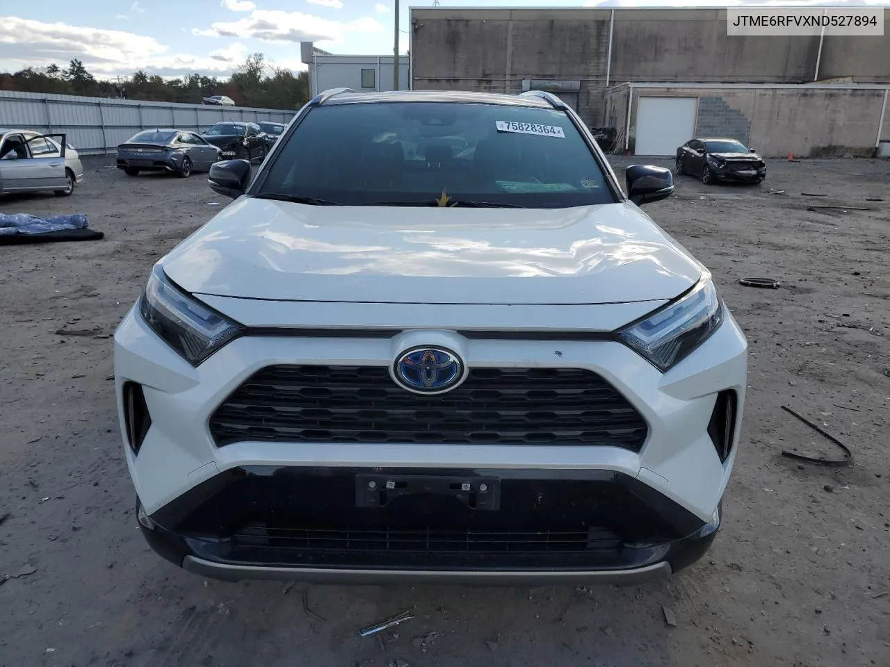 2022 Toyota Rav4 Xse VIN: JTME6RFVXND527894 Lot: 75828364