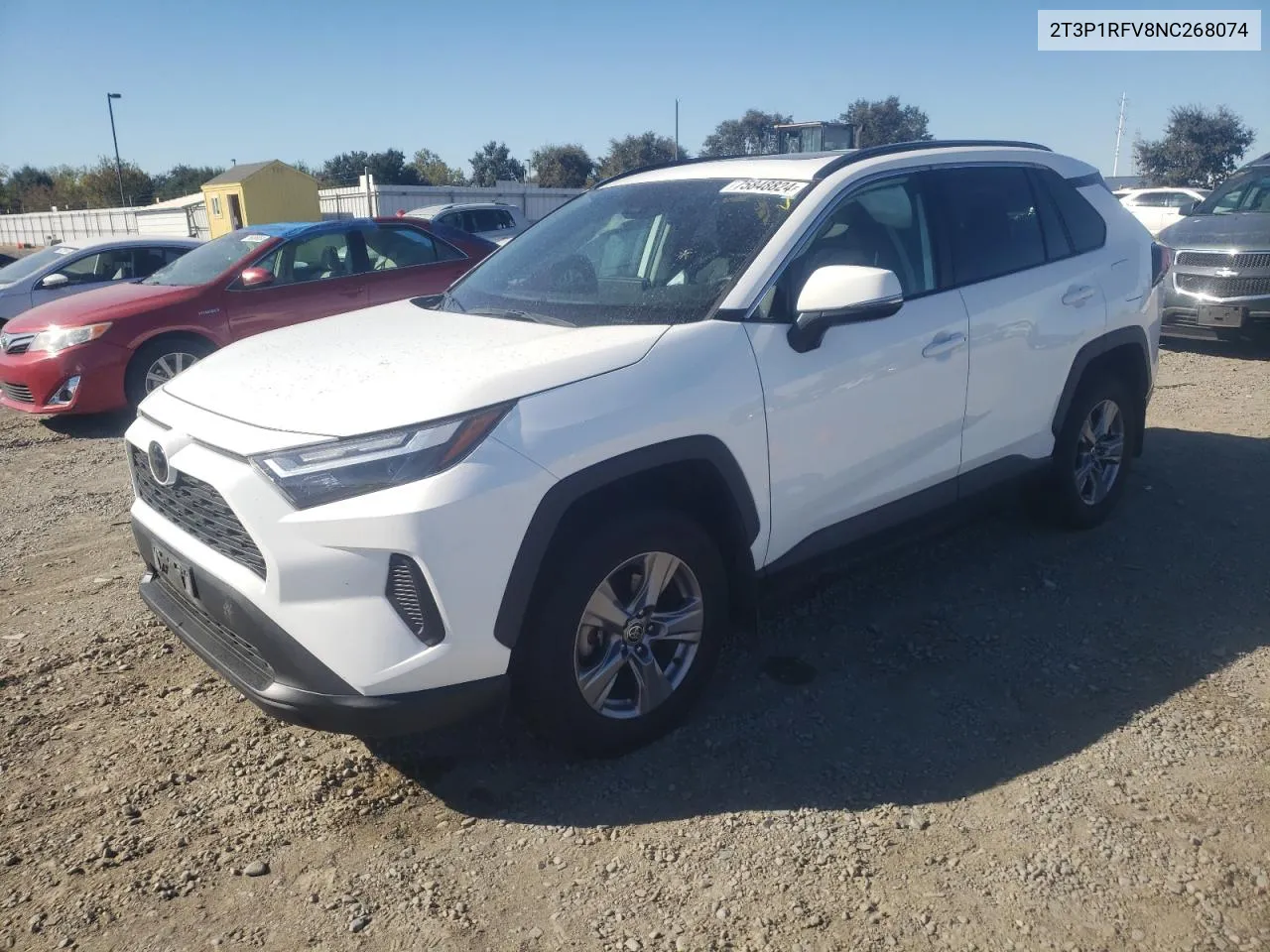 2022 Toyota Rav4 Xle VIN: 2T3P1RFV8NC268074 Lot: 75848824