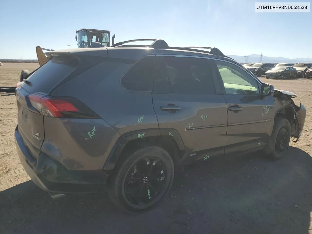 2022 Toyota Rav4 Se VIN: JTM16RFV8ND053538 Lot: 75857794