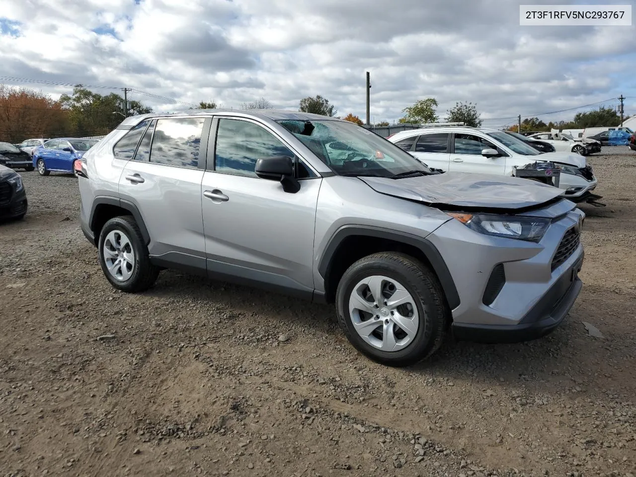 2022 Toyota Rav4 Le VIN: 2T3F1RFV5NC293767 Lot: 75940864