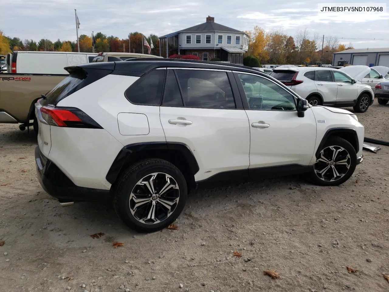 2022 Toyota Rav4 Prime Xse VIN: JTMEB3FV5ND107968 Lot: 76021264