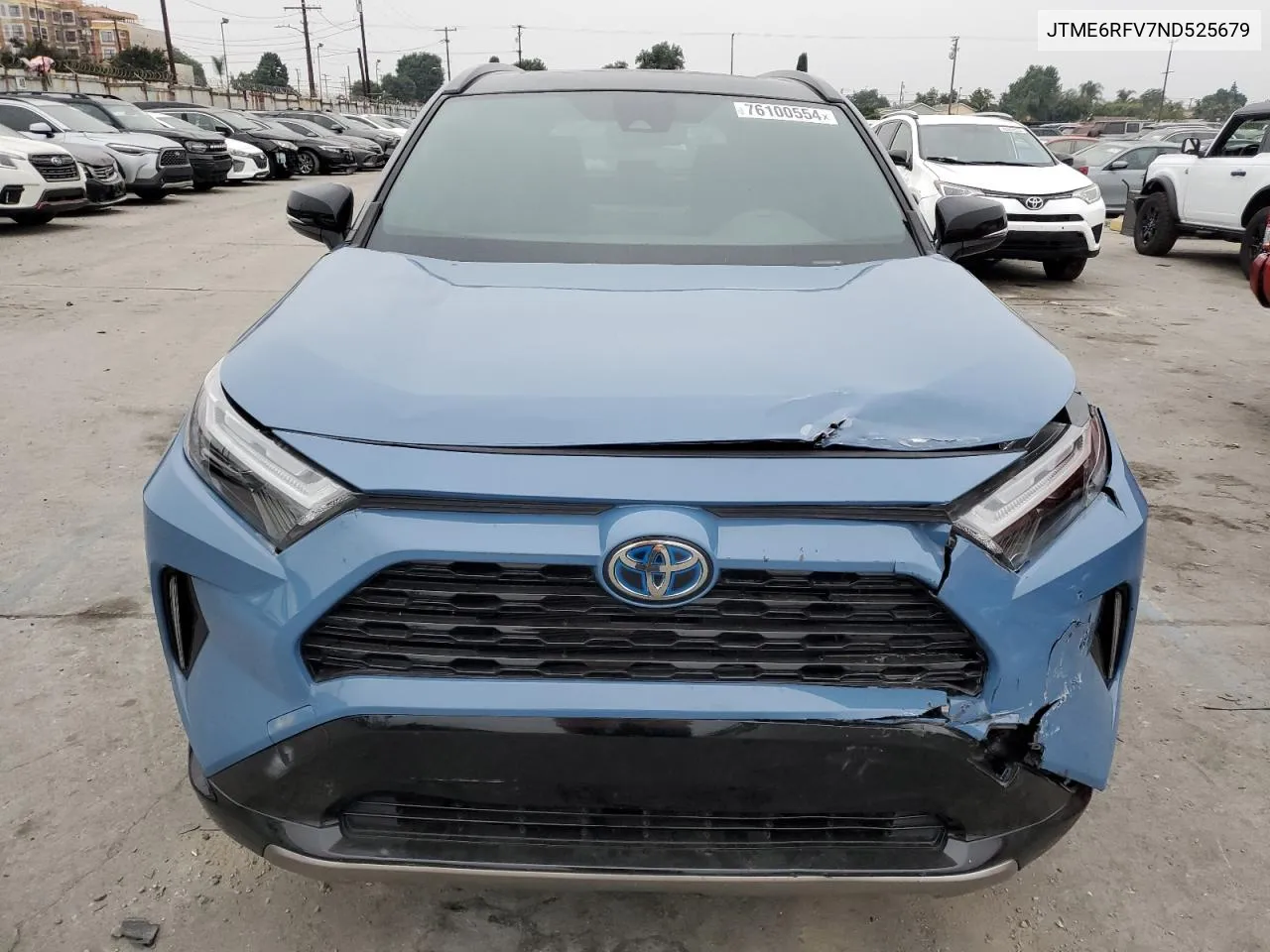 2022 Toyota Rav4 Xse VIN: JTME6RFV7ND525679 Lot: 76100554