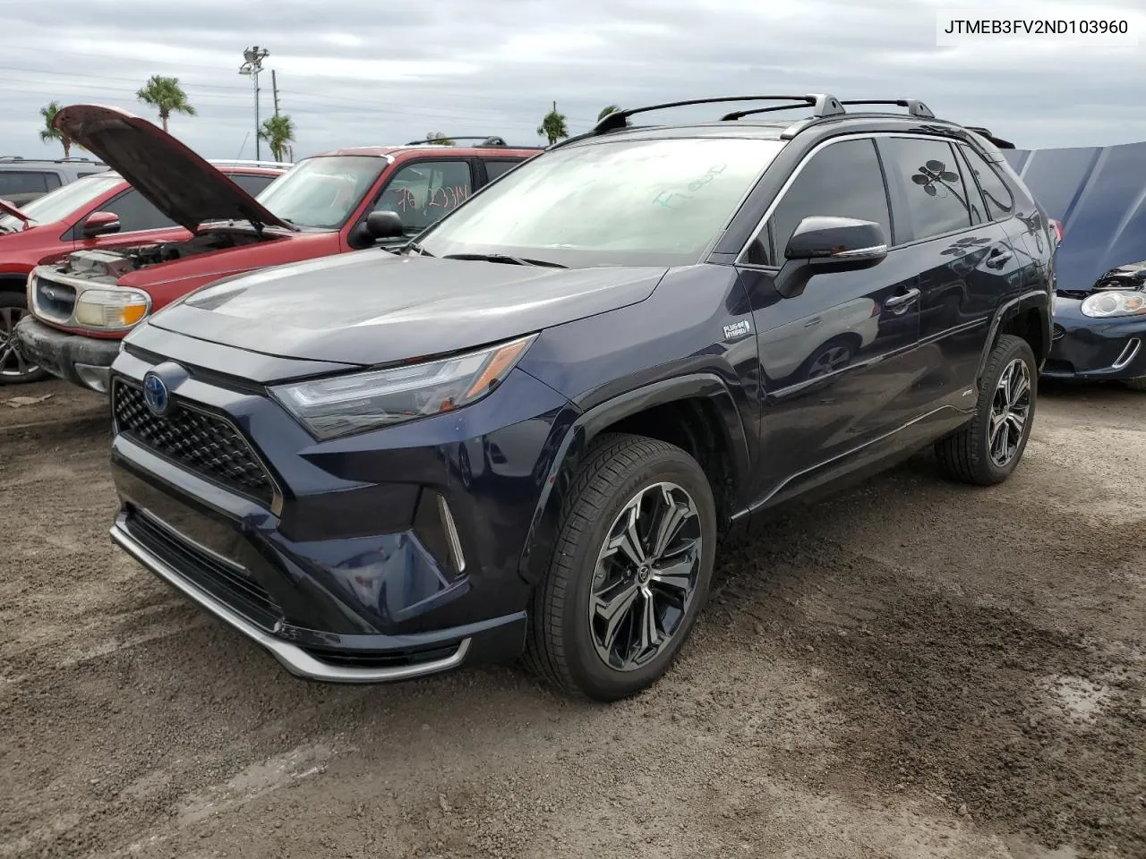 2022 Toyota Rav4 Prime Xse VIN: JTMEB3FV2ND103960 Lot: 76414794