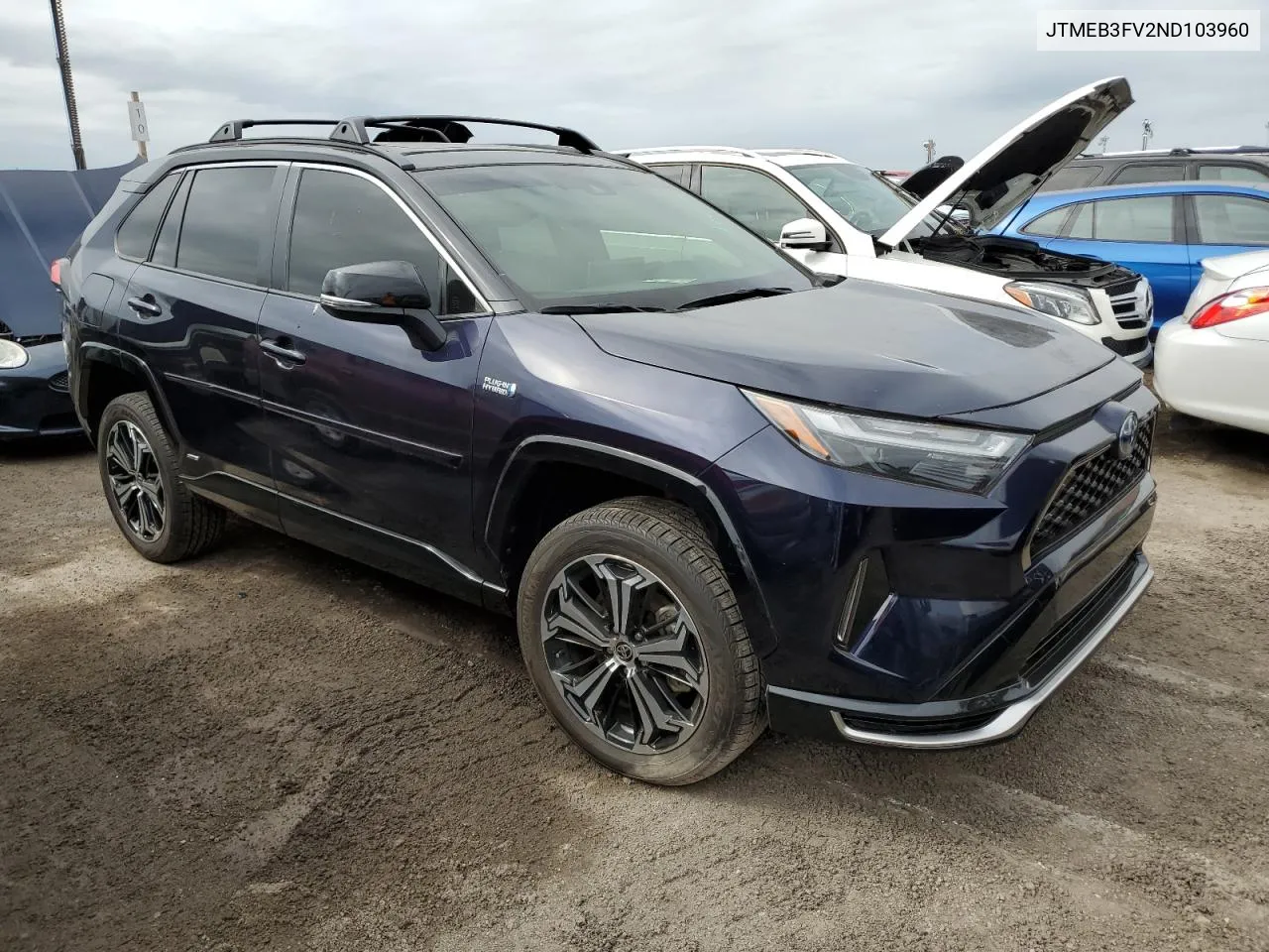 2022 Toyota Rav4 Prime Xse VIN: JTMEB3FV2ND103960 Lot: 76414794