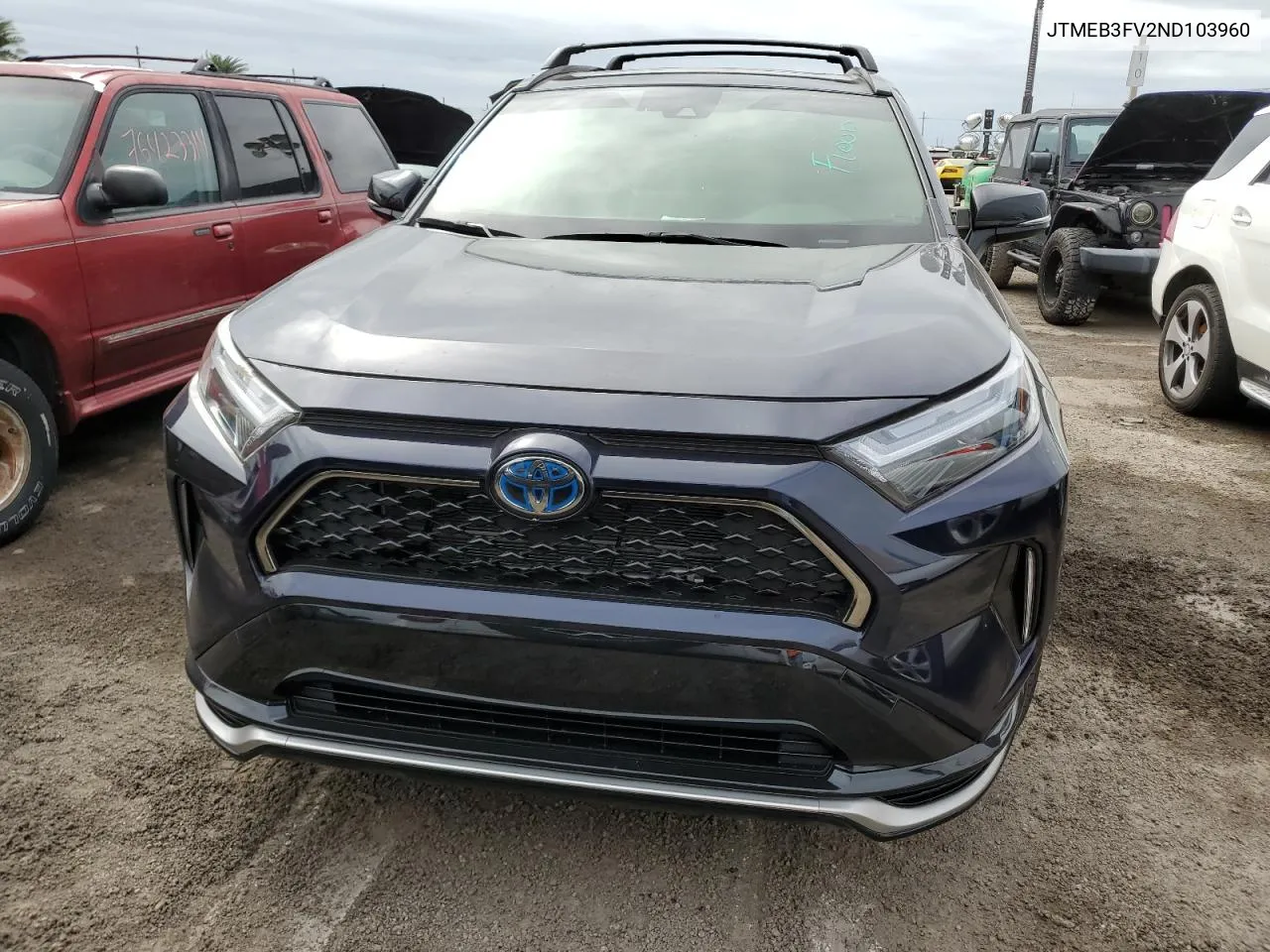 2022 Toyota Rav4 Prime Xse VIN: JTMEB3FV2ND103960 Lot: 76414794