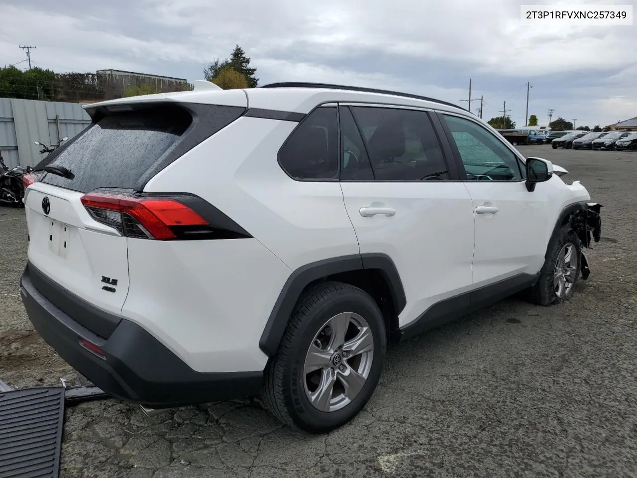 2022 Toyota Rav4 Xle VIN: 2T3P1RFVXNC257349 Lot: 76609784