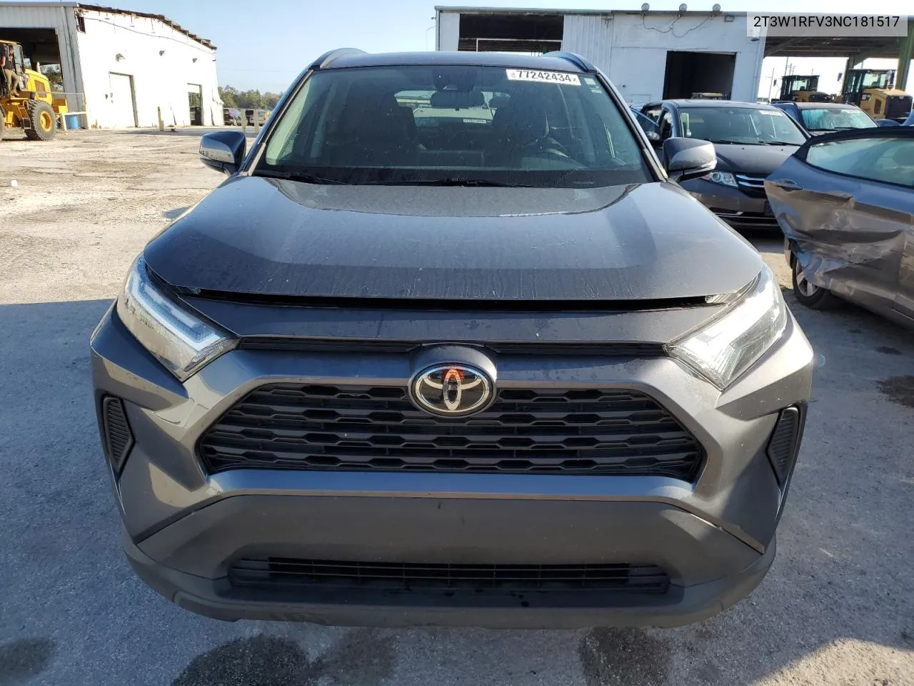 2022 Toyota Rav4 Xle VIN: 2T3W1RFV3NC181517 Lot: 77242434