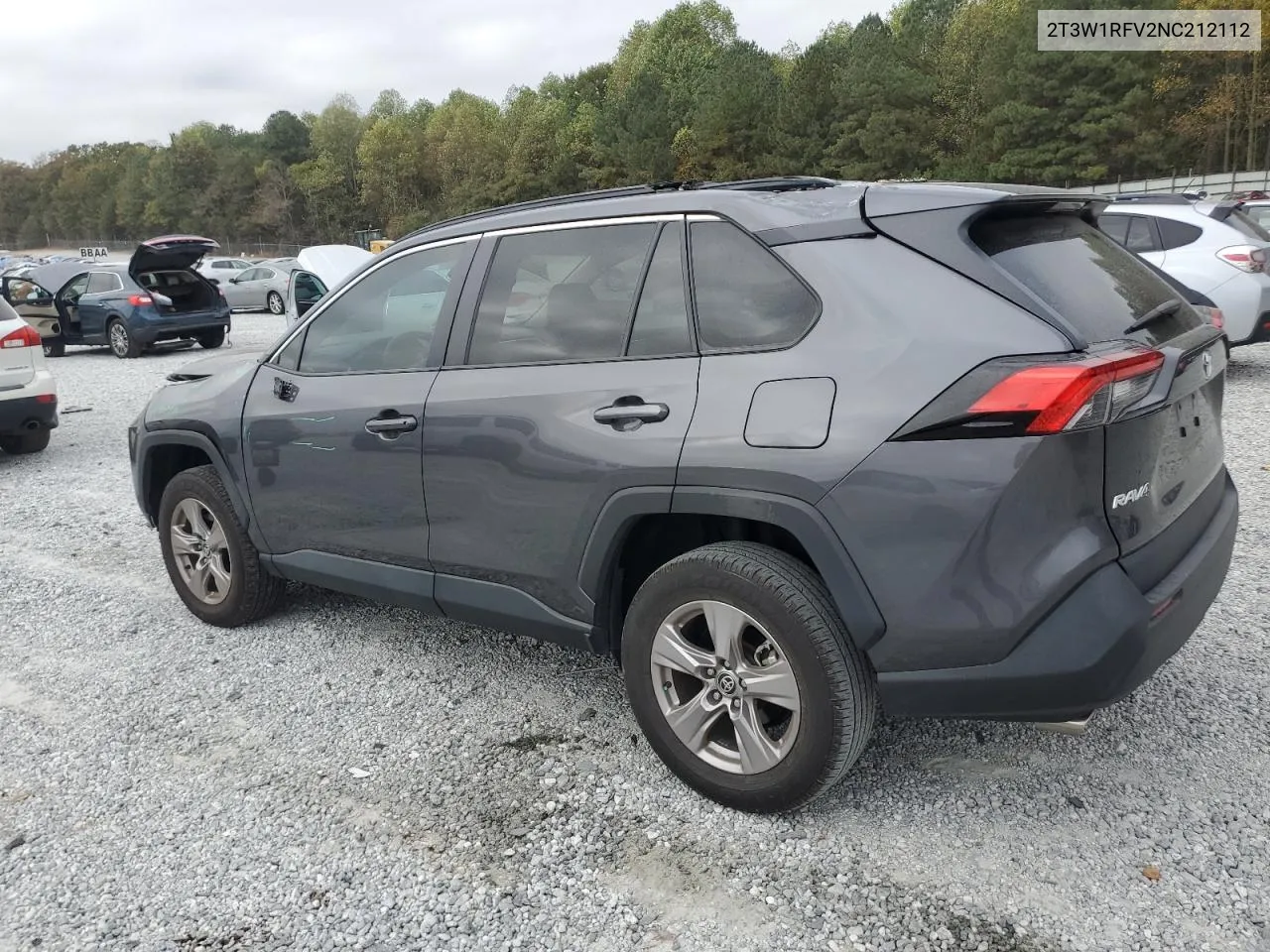 2T3W1RFV2NC212112 2022 Toyota Rav4 Xle