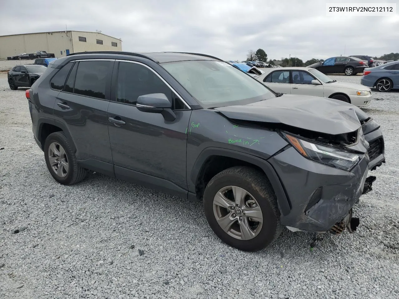 2T3W1RFV2NC212112 2022 Toyota Rav4 Xle