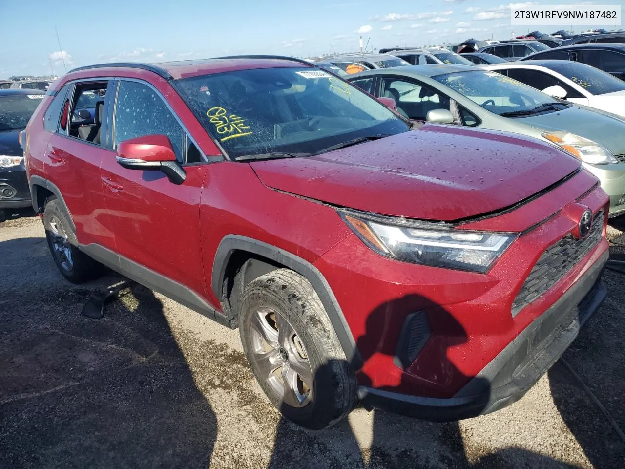 2022 Toyota Rav4 Xle VIN: 2T3W1RFV9NW187482 Lot: 77703334