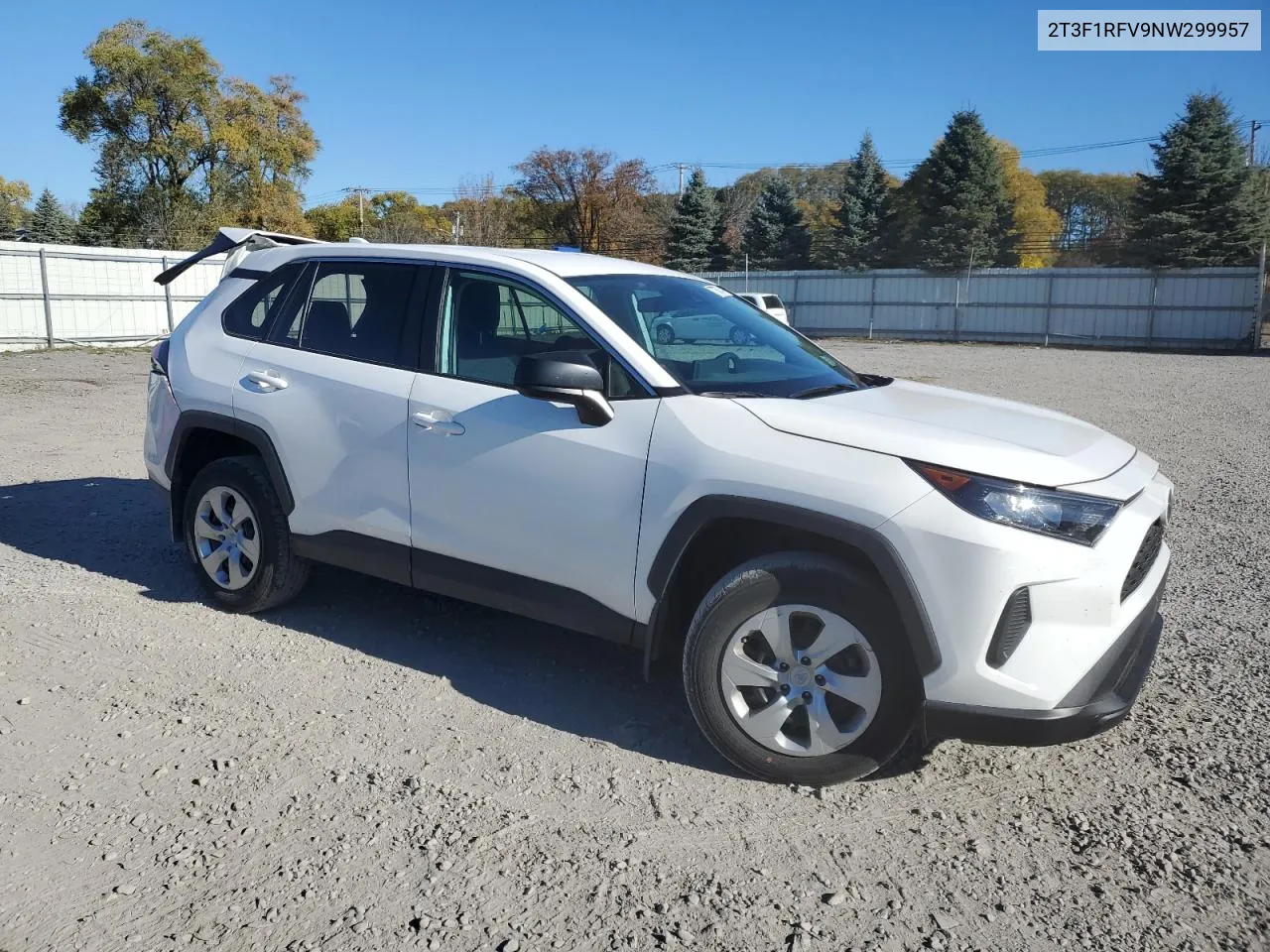 2022 Toyota Rav4 Le VIN: 2T3F1RFV9NW299957 Lot: 77787774