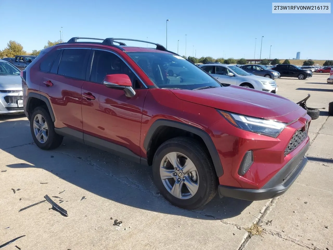 2022 Toyota Rav4 Xle VIN: 2T3W1RFV0NW216173 Lot: 77874904