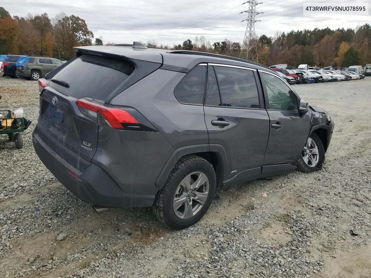 2022 Toyota Rav4 Xle VIN: 4T3RWRFV5NU078595 Lot: 78084234