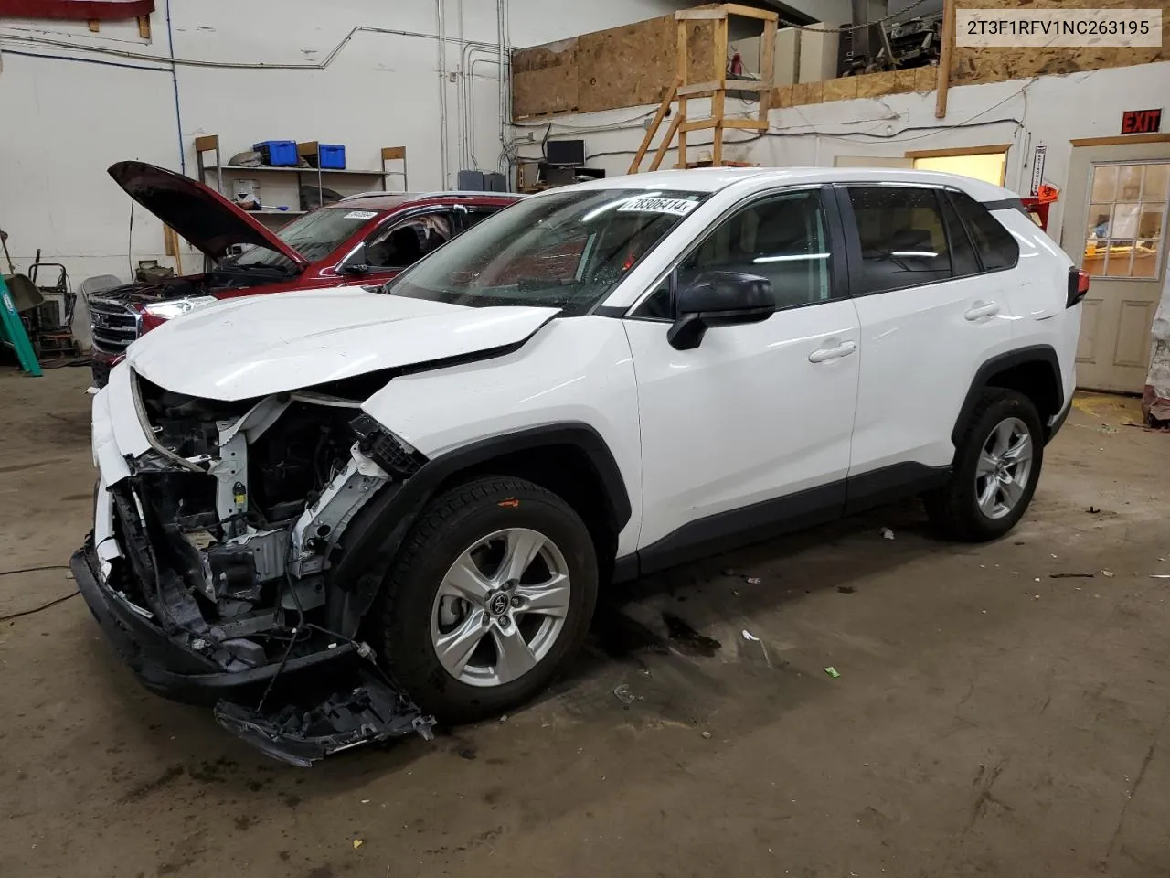 2022 Toyota Rav4 Le VIN: 2T3F1RFV1NC263195 Lot: 78306414