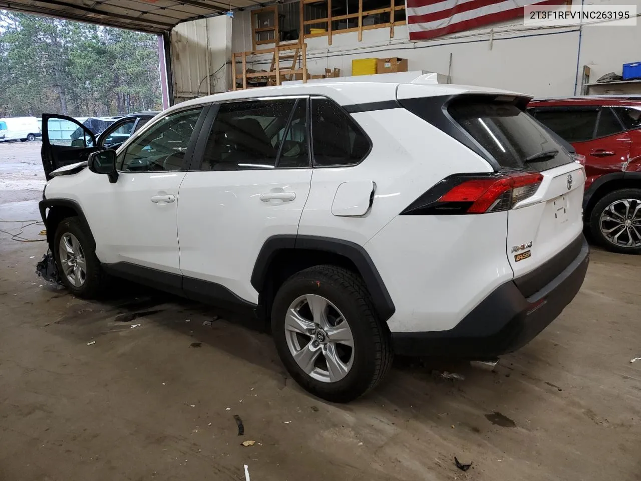 2022 Toyota Rav4 Le VIN: 2T3F1RFV1NC263195 Lot: 78306414