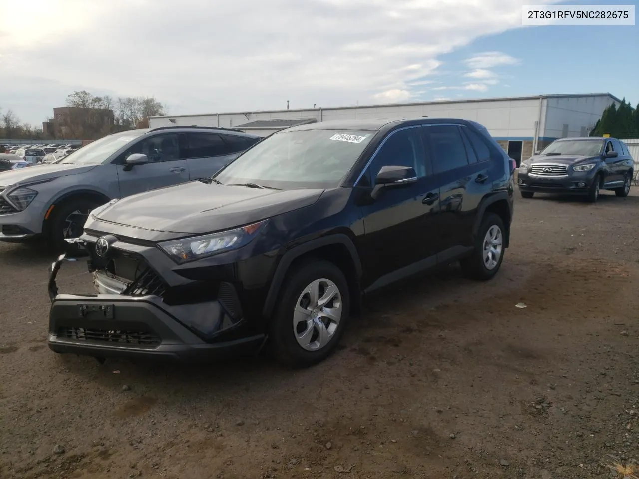 2022 Toyota Rav4 Le VIN: 2T3G1RFV5NC282675 Lot: 78445284