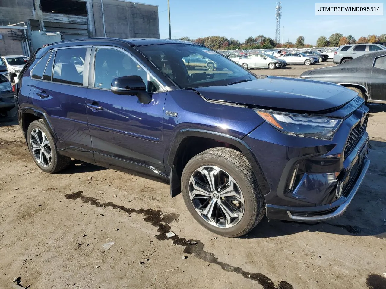 2022 Toyota Rav4 Prime Xse VIN: JTMFB3FV8ND095514 Lot: 78575834