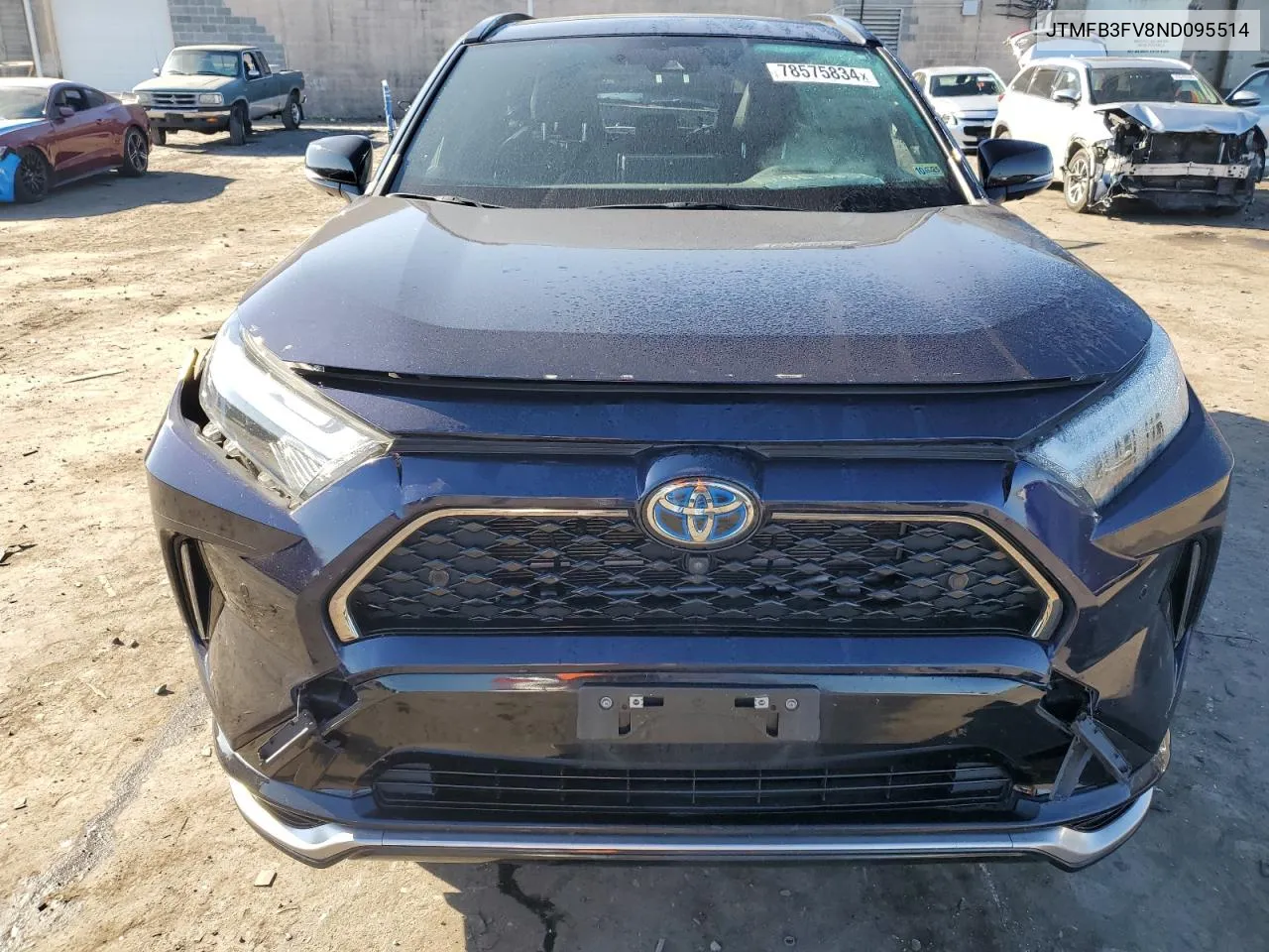 2022 Toyota Rav4 Prime Xse VIN: JTMFB3FV8ND095514 Lot: 78575834