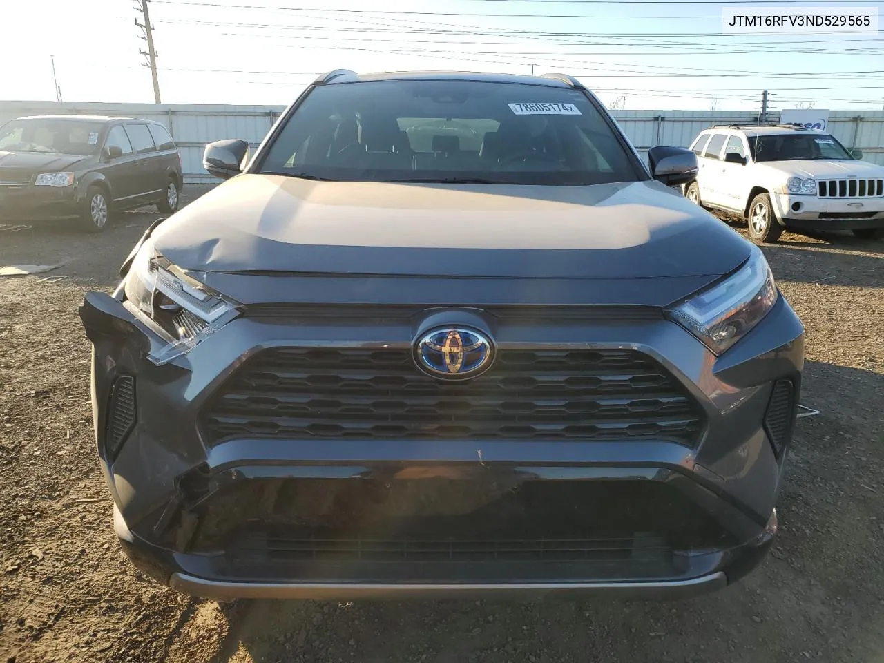 JTM16RFV3ND529565 2022 Toyota Rav4 Se