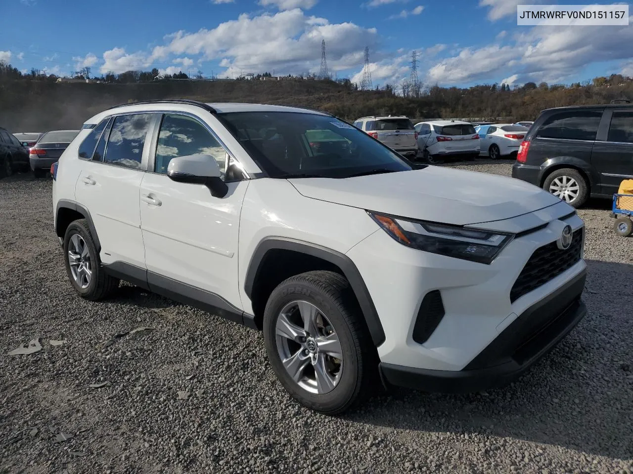 2022 Toyota Rav4 Xle VIN: JTMRWRFV0ND151157 Lot: 79045754