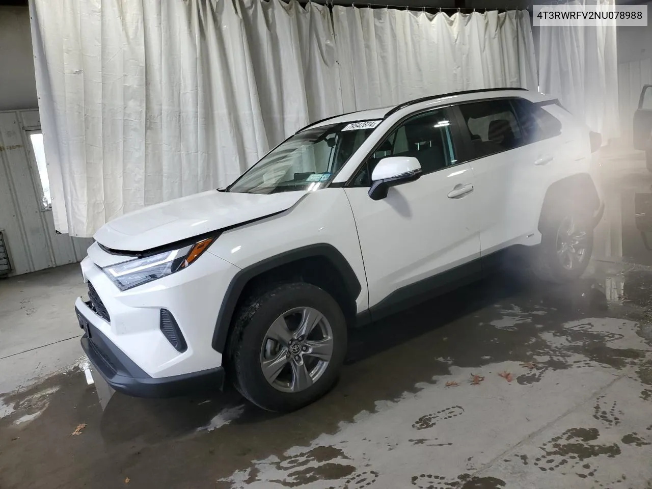 2022 Toyota Rav4 Xle VIN: 4T3RWRFV2NU078988 Lot: 79542874